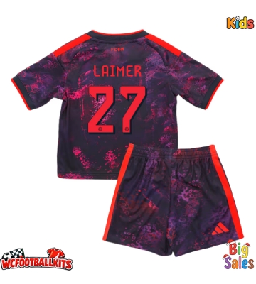 Bayern Munich Konrad Laimer #27 Replica Third Stadium Kit for Kids 2026-27 Short Sleeve (+ pants)